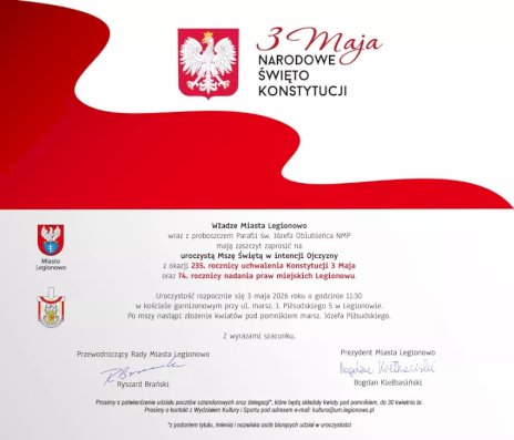 Plakat zawierający informacje o wydarzeniu.  Te informacje są podane w aktualności.