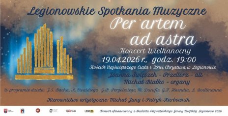 Plakat zapraszający na wydarzenie, szczegółowe informacje w aktualności