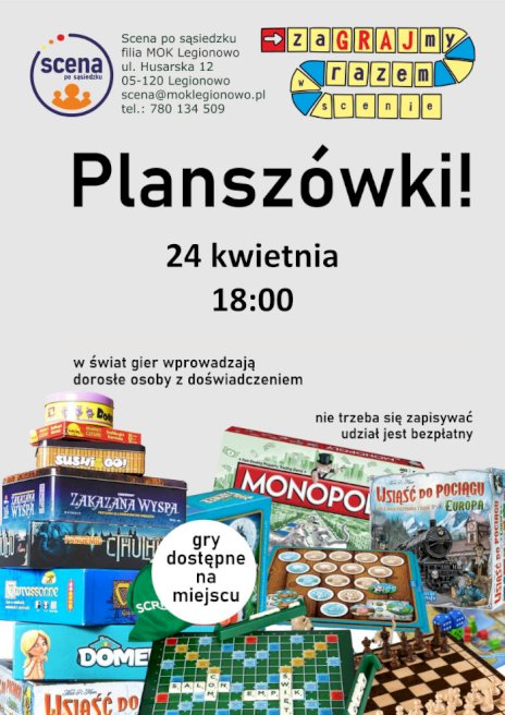 Plakat zapraszający na wydarzenie, szczegółowe informacje w aktualności
