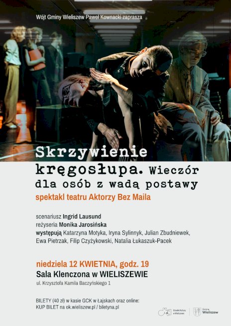 Plakat zapraszający na wydarzenie, szczegółowe informacje w aktualności