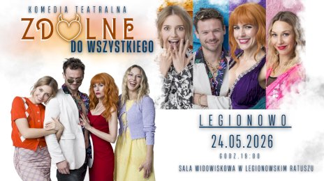 Plakat zapraszający na wydarzenie, szczegółowe informacje w aktualności