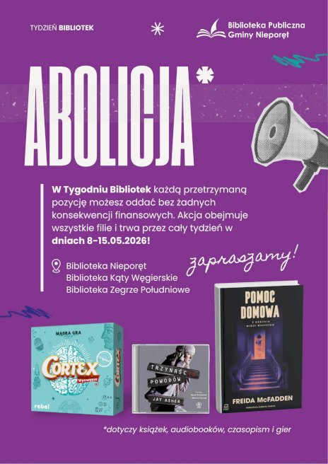 Plakat zapraszający na wydarzenie, szczegółowe informacje w aktualności