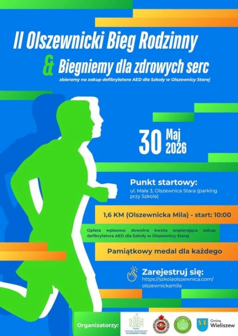 Plakat zawierający informacje o wydarzeniu. Te informacje są podane w aktualności.