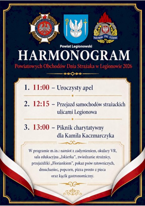 Plakat zapraszający na wydarzenie, szczegółowe informacje w aktualności