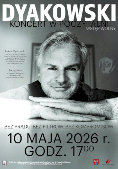Plakat zapraszający na wydarzenie. Szczegółowe informacje w aktualności