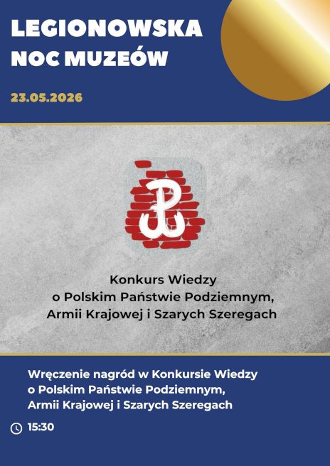 Plakat zapraszający na wydarzenie, szczegółowe informacje w aktualności