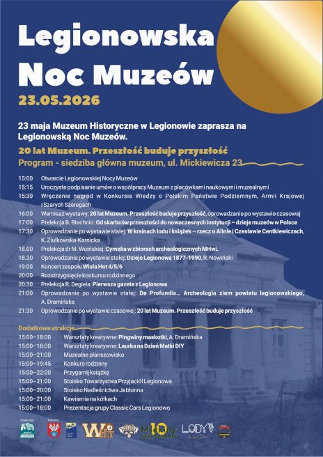 Plakat zawierający informacje o wydarzeniu.  Te informacje są podane w aktualności.