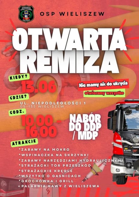 Plakat zawierający informacje o wydarzeniu. Te informacje są podane w aktualności.