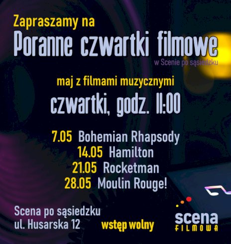 Plakat zapraszający na wydarzenie, szczegółowe informacje w aktualności