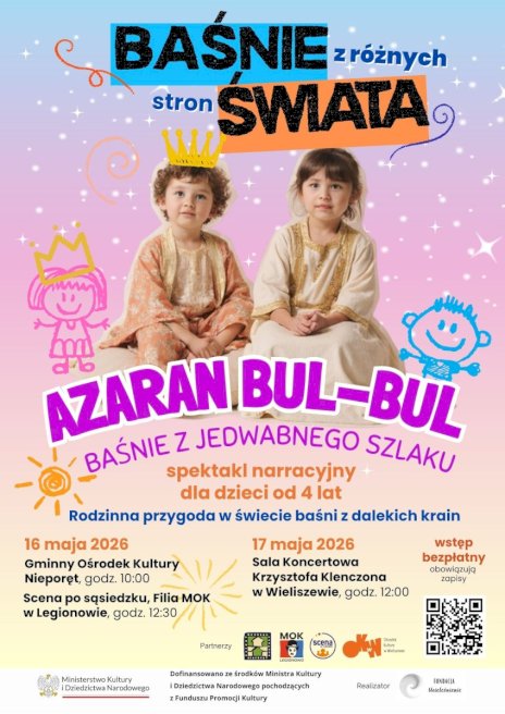 Plakat zapraszający na wydarzenie, szczegółowe informacje w aktualności