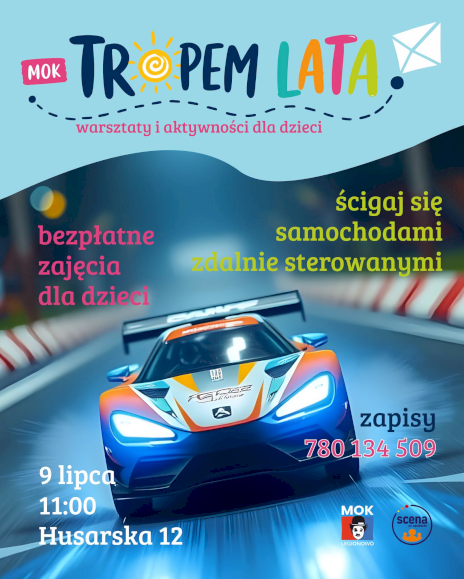 Plakat zapraszający na wydarzenie, szczegółowe informacje w aktualności