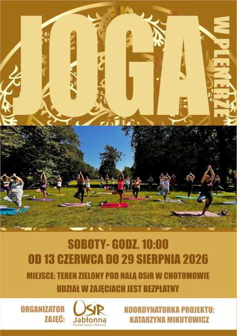 Plakat zapraszający na wydarzenie, szczegółowe informacje w aktualności