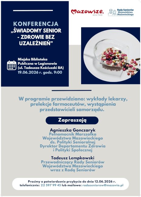 Plakat zapraszający na wydarzenie. Szczegółowe informacje w aktualności