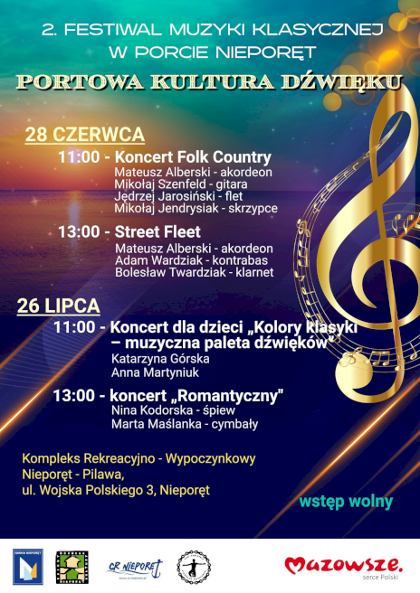 Plakat zapraszający na wydarzenie, szczegółowe informacje w aktualności