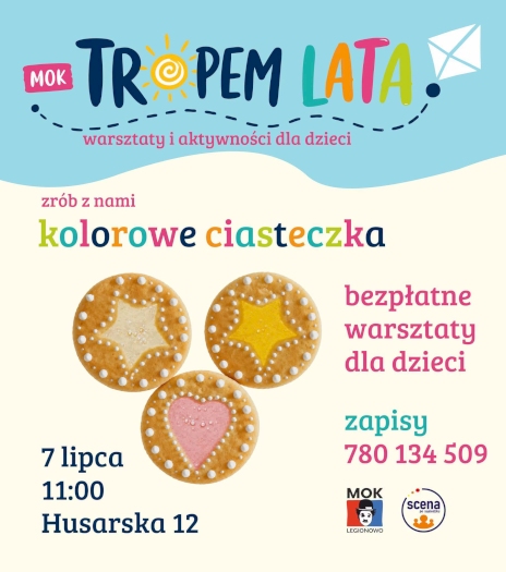 Plakat zapraszający na wydarzenie, szczegółowe informacje w aktualności