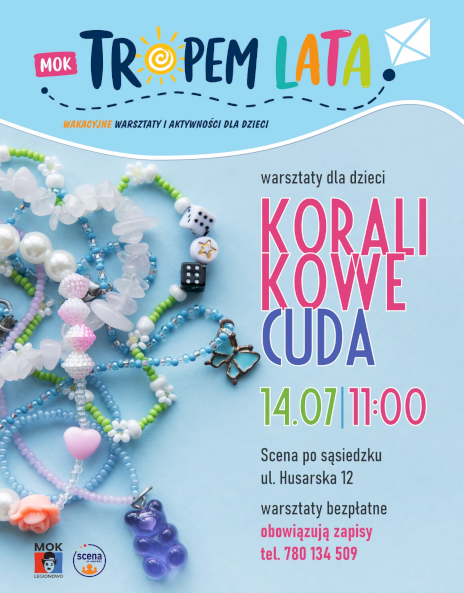 Plakat zapraszający na wydarzenie, szczegółowe informacje w aktualności