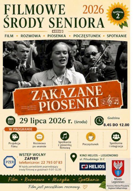 Filmowe Środy Seniora - Zakazane Piosenki