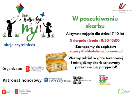 Plakat zapraszający na wydarzenie, szczegółowe informacje w aktualności
