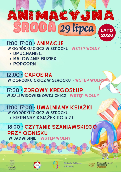 Plakat zapraszający na wydarzenie, szczegółowe informacje w aktualności