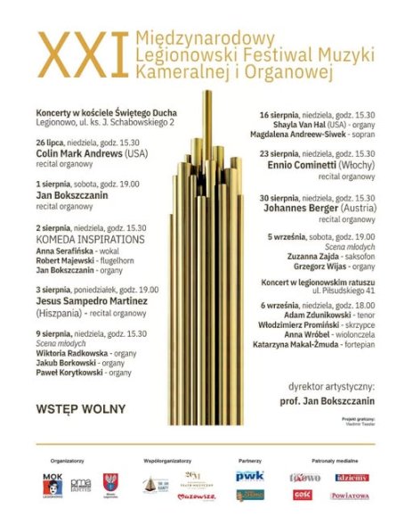 Plakat zawierający informacje o wydarzeniu.  Te informacje są podane w aktualności.