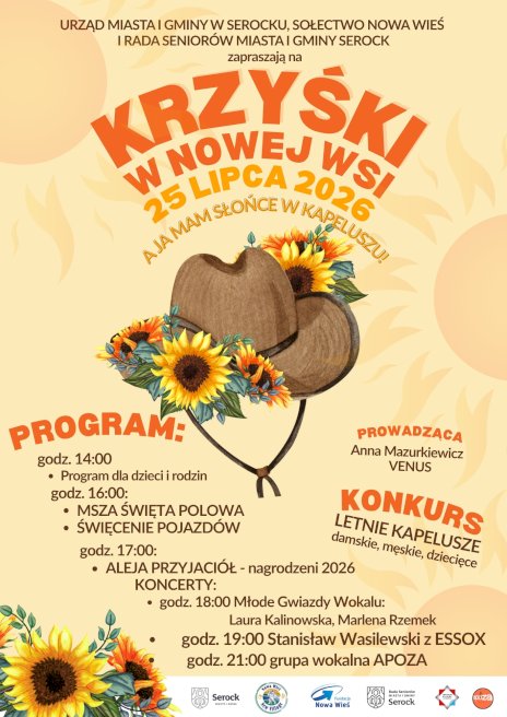 Plakat zawierający informacje o wydarzeniu.  Te informacje są podane w aktualności.