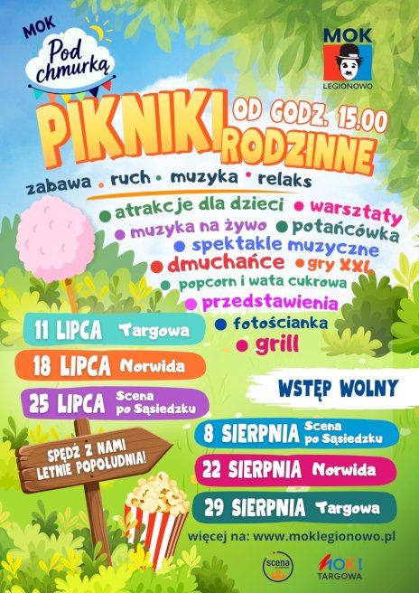 Plakat zawierający informacje o wydarzeniu. Te informacje są podane w aktualności.
