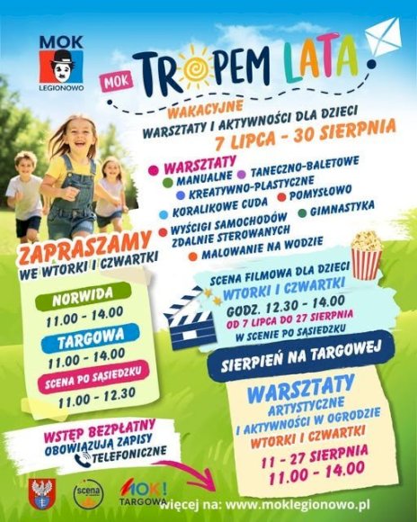 Plakat zawierający informacje o wydarzeniu.  Te informacje są podane w aktualności.