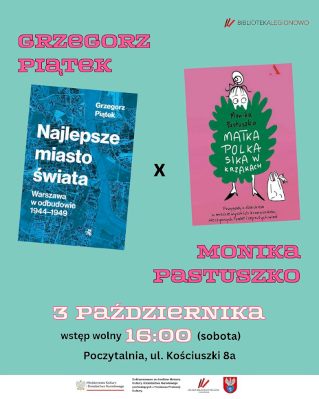 Plakat zapraszający na wydarzenie, szczegółowe informacje w aktualności