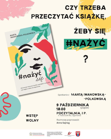 Plakat zapraszający na wydarzenie, szczegółowe informacje w aktualności