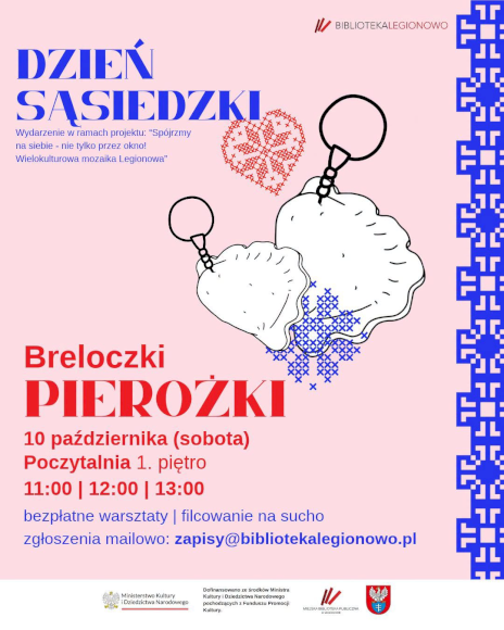 Plakat zapraszający na wydarzenie, szczegółowe informacje w aktualności