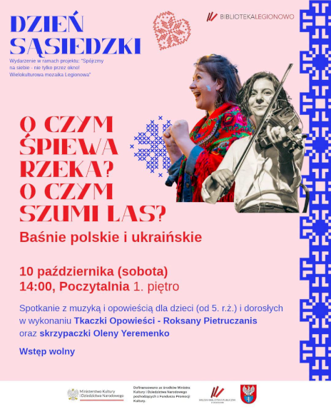 Plakat zapraszający na wydarzenie, szczegółowe informacje w aktualności