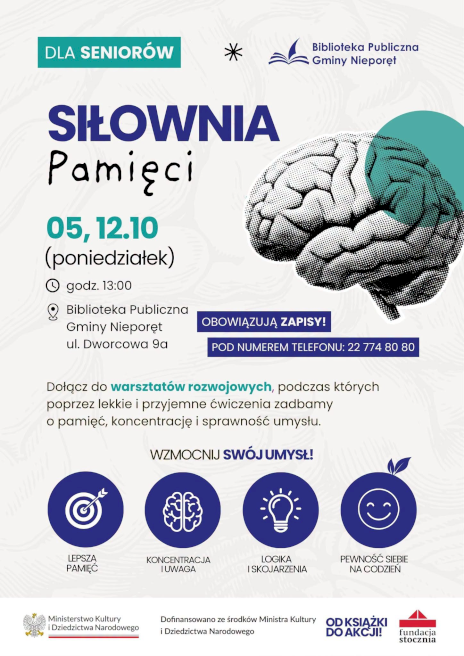 Plakat zapraszający na wydarzenie, szczegółowe informacje w aktualności