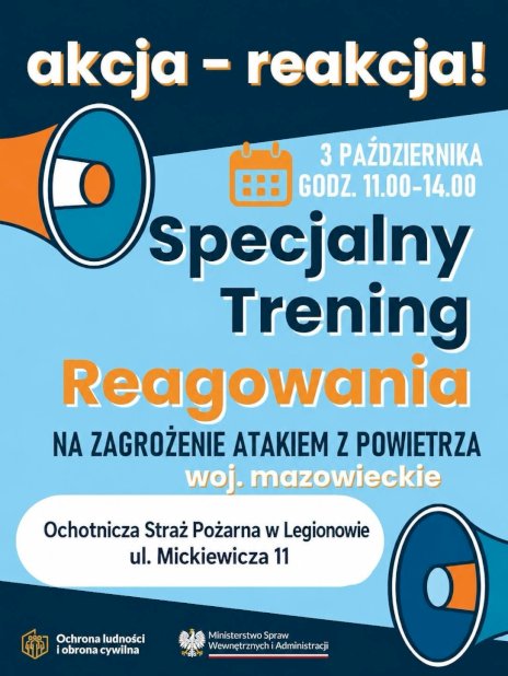 Plakat zapraszający na wydarzenie, szczegółowe informacje w aktualności