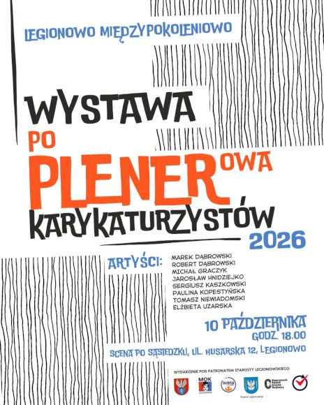 Plakat zapraszający na wydarzenie, szczegółowe informacje w aktualności
