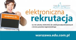 Elektroniczna rekrutacja do szkół 2020/2021