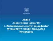 ARiMR: „Modernizacja (obszar D)” i „Restrukturyzacja małych gospodarstw”