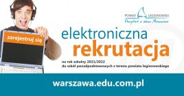 Elektroniczna rekrutacja do szkół 2021/2022