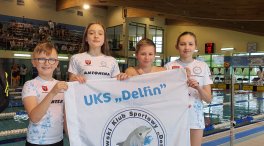 „Delfin” Legionowo reprezentowało czworo zawodników Antonina Pietuch, Amelia Kongiel, Antoni Lazurek oraz Filip Budniak.