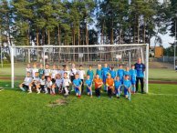 Reprezentacja Powiatu grała z Legia Soccer Schools