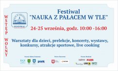 Festiwal „NAUKA Z PAŁACEM W TLE”