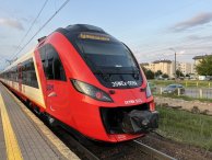 Zdjęcie - czoło pociągu SKM