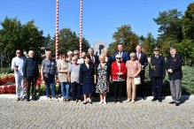 Na zdjęciu uczestnicy Powiatowego Dnia Weterana