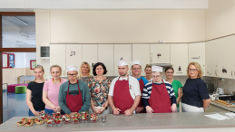 Na zdjęciu widoczni są uczestnicy warsztatów