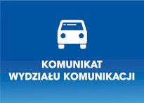 Biały piktogram przedstawiający samochodzik od frontu na granatowym tle