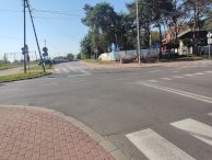 skrzyżowanie ul. Mireckiego z Aleją Legionów i ul. Kolejową w Legionowie.