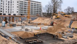 Powiększ obraz:Budowa szpitala w Legionowie - listopad 2019 - Zdjęcie nr7