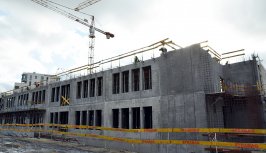 Powiększ obraz:Budowa szpitala w Legionowie - luty 2020 - Zdjęcie nr4