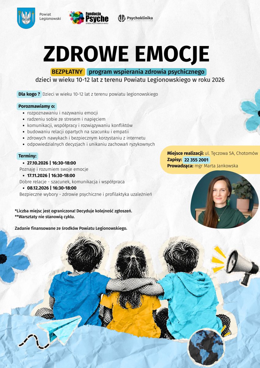 Plakat zawierający informacje o wydarzeniu.  Te informacje są podane w aktualności.