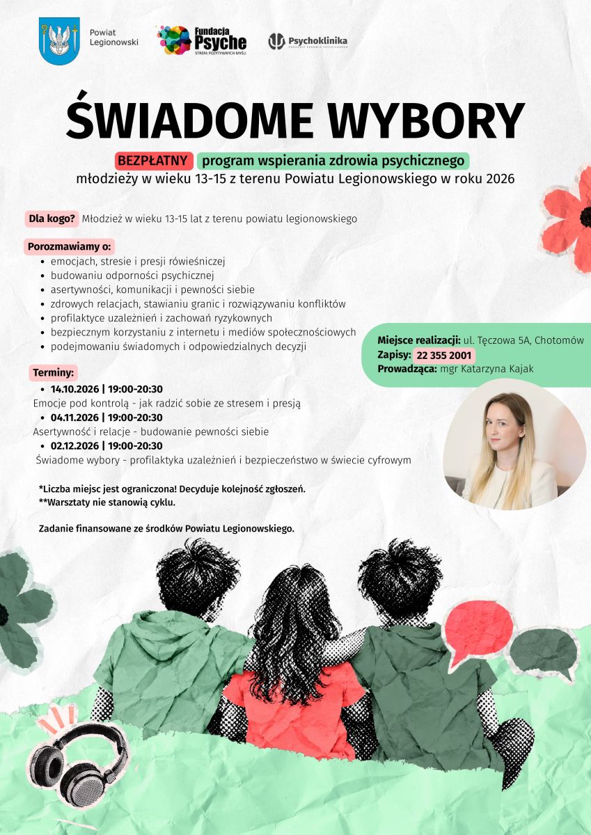 Plakat zawierający informacje o wydarzeniu.  Te informacje są podane w aktualności.