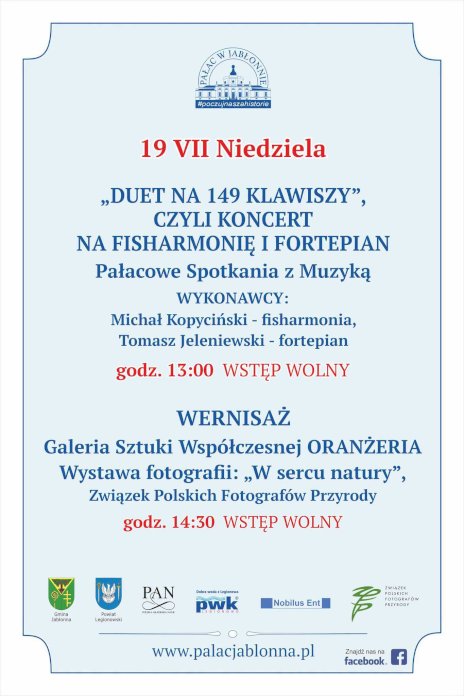 Plakat zawierający informacje o wydarzeniu. Te informacje są podane w aktualności.